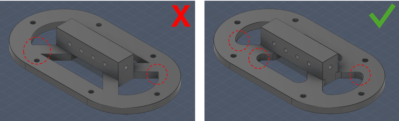 CNC machining example