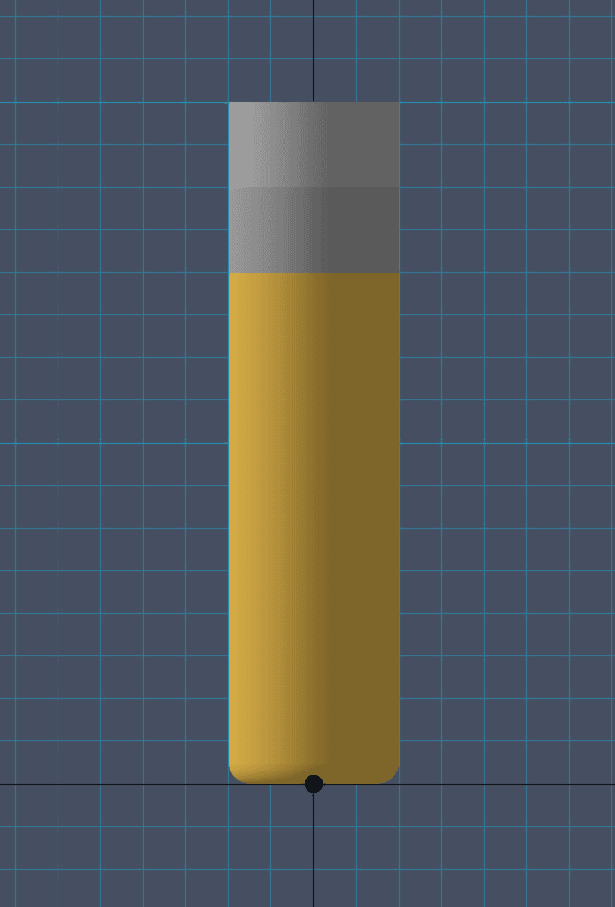 Bull-nose end mill
